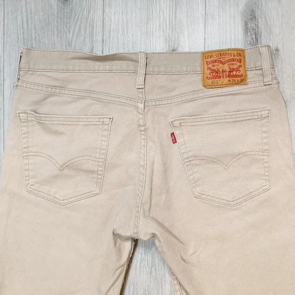Levi's 511 Distressed Denim Jean